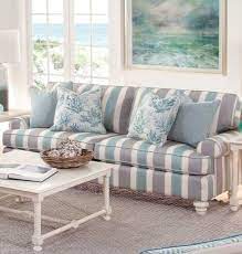 See more ideas about striped sofa, furniture, home decor. Striped Sofa Ideas For A Coastal Nautical Beach Style Living Room Design Coastal Decor Ideas Interior Design Diy Shopping