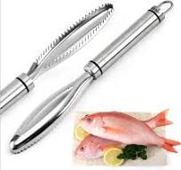 Factory Wholesale Stainless Steel Fish Skin Brush Scraping Fish Scale Scraper Peeler