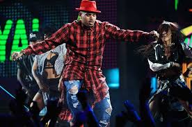 Image result for stage performance of chris brown