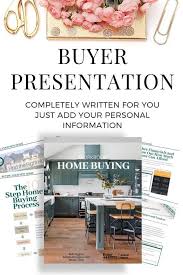 Modern Buyer Presentation Real Estate Presentation Buyer Etsy Real Estate Buyers Listing Presentation Real Estate Home Buying