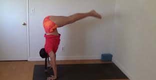 Yoga Handstand Pike Jump From Downward Dog Shana Meyerson Yogathletica Yoga Handstand Handstand Downward Dog