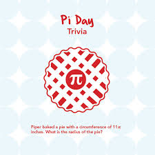 Learn vocabulary, terms, and more with flashcards, games, and other study tools. Congratulations To Our Pi Day 2016 Trivia Contest Winners Mathnasium