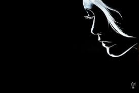 Dan satu lagi loadingnya cukup cepat. Hd Wallpaper Woman Illustration Girl White Black Art Cilia Black Background Wallpaper Flare