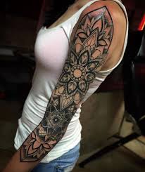 Tatu Arm Pinterest Blog Oberarm Tattoo Frau Mandala Tatowierungen Oberarm Tattoo