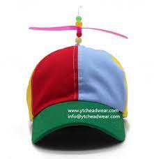 Funny Caps Hats For Kids With Propeller If You Like This Hat We Can Produce Accept Custom Design Kids Hats Led Hat Advertising And Promotion