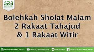 Walaupun sudah berulang kali saya membuat postingan tentang sholat tahajud, izinkan saya sekarang menulis kembali tentang doa setelah sholat tahajud dan witir sekaligus. Bolehkah Sholat Malam 2 Rakaat Tahajud 1 Rakaat Witir Youtube