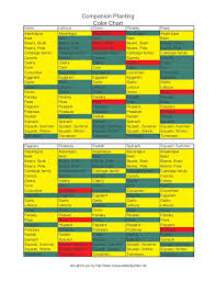 B has the awkward tree removed and is busy working on my garden bed. Companion Planting Color Chart My Square Foot Garden