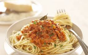 Resultado de imagen de espaguetis boloñesa