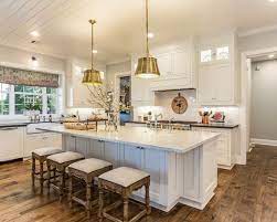 20 Stunning Farmhouse Kitchen Design Ideas Farmhouse Kitchen Design Stools For Kitchen Island White Kitchen Remodeling
