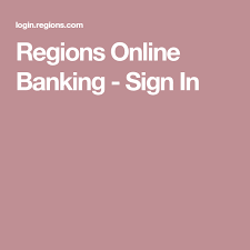 Regions Online Banking Sign In Online Banking Banking Region