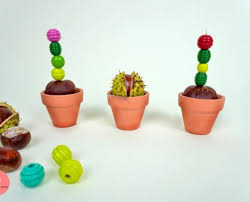 Basteln mit kindern im herbst. Diy Kastanien Kaktus Basteln Mit Kindern Im Herbst Kinder Diy Trends