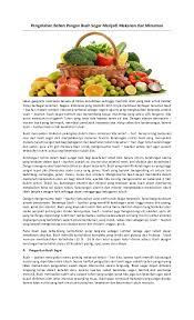 Maybe you would like to learn more about one of these? Doc Pengolahan Bahan Pangan Buah Segar Menjadi Makanan Dan Minuman Nusa Print Academia Edu