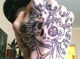 Sugar skull tattoos for girls, men & women. Sugar Skull Hand Tattoo 2 By Chromone On Deviantart