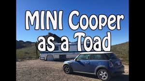 Mini Cooper As A Toad Flat Towing A Mini Behind A Rv Motorhome