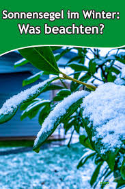 Sonnensegel Im Winter Segel Sonnensegel Winter