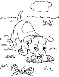 Free coloring pages to download and print. Drawing Dog 44 Animals Printable Coloring Pages