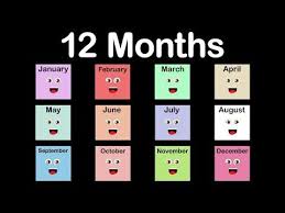 Months Of The Year Song X2f 12 Months Of The Year Song X2f Calendar Song Youtube Calendar Songs Months In A Year Circle Time Songs