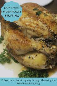 Julia Child S Mushroom Stuffing Farce Duxelles Stuffed Mushrooms French Cooking Julia Child Recipes