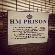 Hm Prison Sign Prison Signs Door Signs