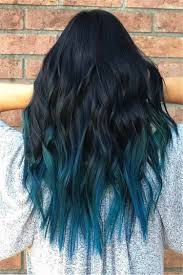 Blue Ombre Hair Color Trend In 2019 Trendy Hairstyles And Colors 2019 Blue Ombre Hair Haircolor Blueombrehair Blue Ombre Hair Winter Hairstyles Ombre Hair