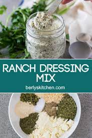 Homemade Ranch Dressing Mix Recipe Homemade Ranch Seasoning Homemade Ranch Dressing Mix Homemade Ranch