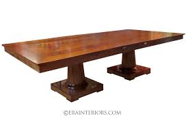 Neoclassical Double Pedestal Dining Table By Era Interiors Dining Table Double Pedestal Dining Table Pedestal Dining Table