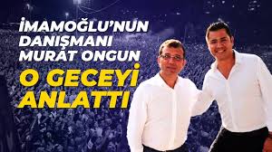 Mayıs 12th, 2017 necmettin yücel. Imamoglu Nun Danismani Murat Ongun Secim Gecesini Anlatti Youtube