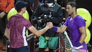 I think i started the first two games playing great. Nadal Bewundert Sinner Ein Unglaublicher Junge Tennis Sportnews Bz