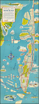 Learn how to create your own. Street Map Of Miami Beach America S Year Round Playground Barry Lawrence Ruderman Antique Maps Inc