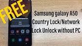 Download samunlock tool unlock samsung phone without box ✓ direct. Unlock Samsung Galaxy A50 For Free Sprint Sm A505u Youtube