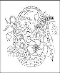 These spring coloring pages are sure to get the kids in the mood for warmer weather. Marvelous Spring Flower Coloring Pages For Kids Daisy Free Printable Easy Dialogueeurope