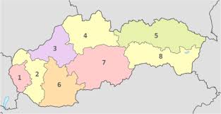 Miembros del gobierno de eslovaquia juraron su cargo usando mascarilla. Regiones De Eslovaquia Wikipedia La Enciclopedia Libre