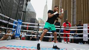 Devin haney working with russian og trainer at snac esnews. From Dapper Dan Gear To In Ring Skills Devin Haney Is Tailor Made For Boxing Glory Dazn News Us