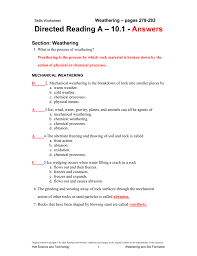 Both chemical & mechanical processes are involved in the development of soils. Weathering And Soil Formation Worksheet Answers Nidecmege