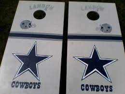 Dallas Cowboys Corn Hole Boards Cornhole Boards Yard Games Cornhole