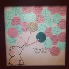 Elephant Balloon Babyshower Signature Frame Elephant Balloon Diy Crafts Crafts