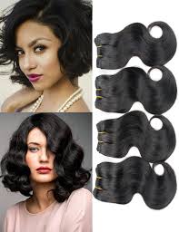This is a great style to let. Amazon Com Forevery 4 Bundles Body Wave Brazilian Hair Short Human Hair 8 100 Unprocessed Virgin Hair Beauty