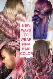 15 New Ways To Wear Pink Hair Color Hair Color Pink Pink Hair Spray Matrix Hair Color