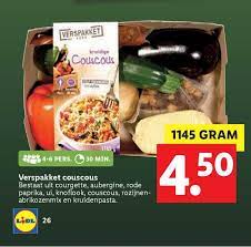 Maybe you would like to learn more about one of these? Verspakket Couscous Aanbieding Bij Lidl