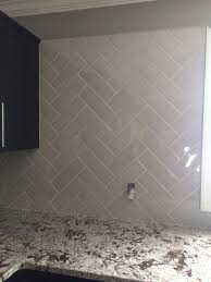 Allen And Roth Pearl Subway Tile 4x12 Herringbone Pattern Herringbone Backsplash Tile Backsplash Backsplash