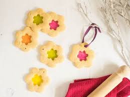 Czech Vanilla Crescents Are A Delicious Christmas Treat Recipe Cookies Recipes Christmas Christmas Cookies Stained Glass Cookies