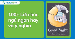 100+ Lời chúc ngủ ngon hay và ý nghĩa