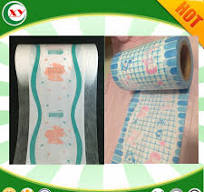 Print PE Film Laminated Nonwoven for Diaper Backsheet From Diaper Raw  Material Manufacture