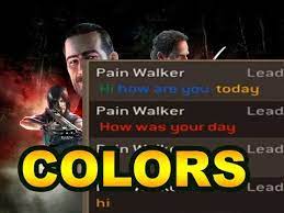 Color text format for war coordination. How To Type In Colors In The Guild Chat Amazing New Feature Youtube