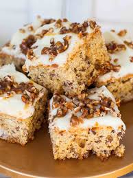 Best Banana Nut Bars Video Tatyanas Everyday Food Recipe Baking Banana Nut Cake Banana Nut Bread