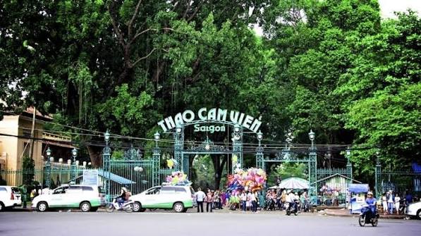 Cổng v&agrave;o Thảo Cầm Vi&ecirc;n