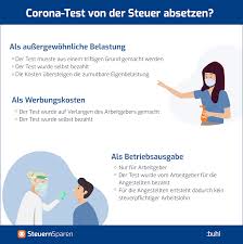 Schnelltests, die sie komplett selbst zuhause. Corona Test Von Der Steuer Absetzen So Geht S