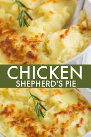 Chicken Shepherd S Pie Recipe Chicken Shepherd S Pie Recipes Food