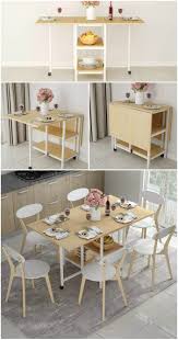Twenty Dining Tables That Work Great In Small Spaces In 2020 Dining Table Small Space Space Saving Dining Table Dining Room Small