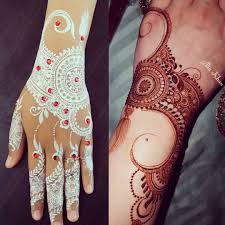 Henna indonesia health beauty 16 photos facebook. White Henna Design Inspire From Alia The Hennalover Food And Art By Aliakhan Profesional Henna Pengantin By Siscasyahenna Sisc Henna Pengantin Warna